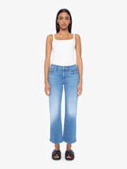 Mother Mid Rise Rambler Zip Ankle