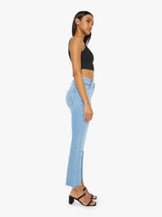Mother Mid Rise Dazzler Ankle Fray