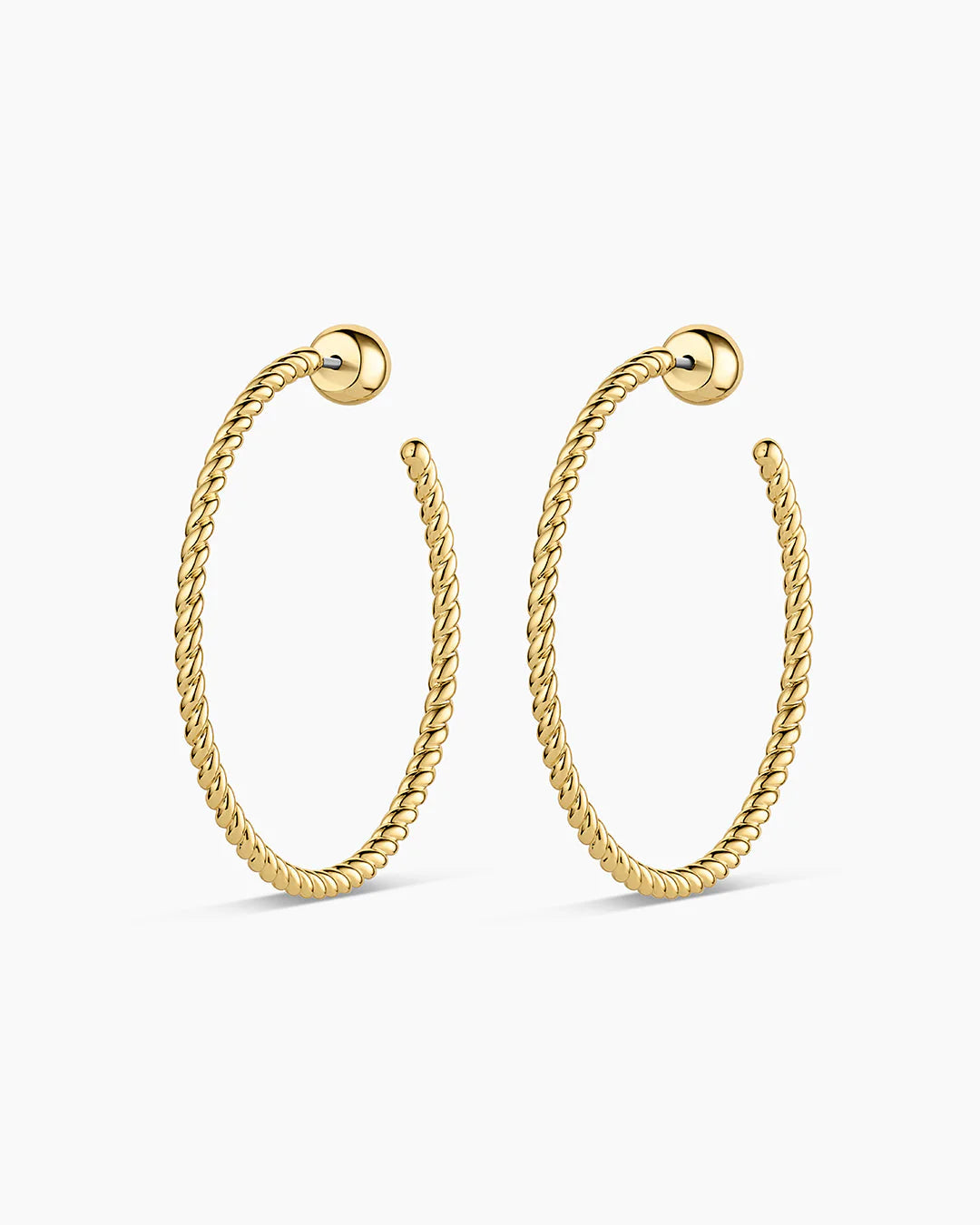 Gorjana Crew Large Hoops