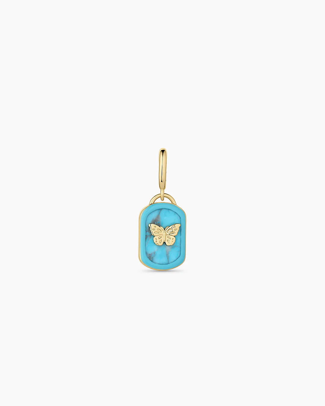 Gorjana Power Gemstone Healing Parker Charm Turquoise