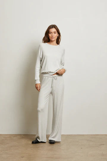 PerfectWhiteTee Cooper Brushed Waffle L/S Raglan Crew