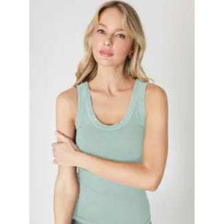 NIKIBIKI Vintage Reversible Ribbed Tank