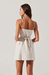 Astr Azria Button -Front Wrap Dress