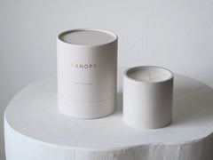 Makana Canopy Concrete Candle