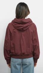 Greylin Grant Twill Hooded Jacket