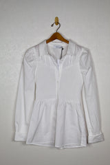 Greylin Jenny Smocked Poplin Shirt