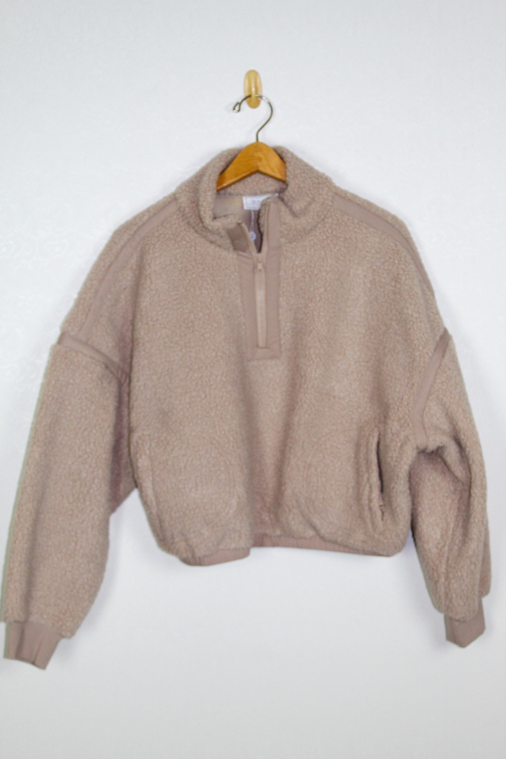 Sage The Label Express Her Sherpa Pullover