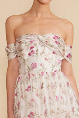Lucy Paris Catrina Off the Shoulder Dress
