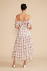 Lucy Paris Catrina Off the Shoulder Dress