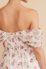 Lucy Paris Catrina Off the Shoulder Dress