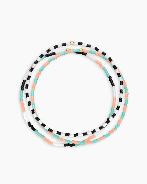 Gorjana Gigi Striped Bracelet Set