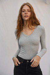 perfectwhitetee Robyn U Neck Tee