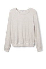 PerfectWhiteTee Cooper Brushed Waffle L/S Raglan Crew