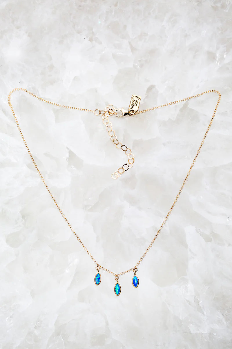 Native Gem Raindrops Necklace
