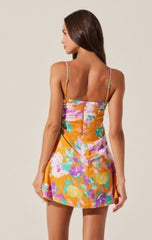 Astr Cerinthe Mini  Dress