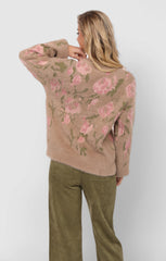 Sadie & Sage Camila Eyelash Jacquard Pullover Sweater