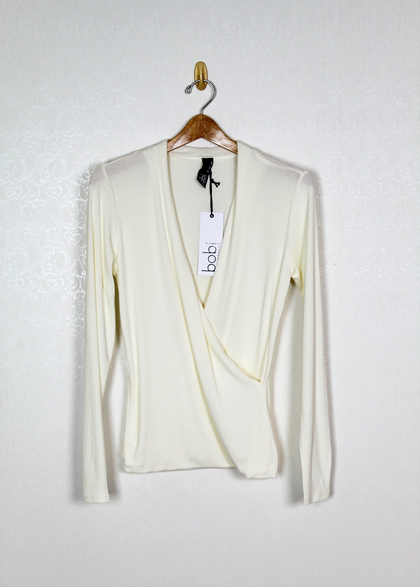 Bobi Surplice Open LS Top