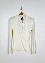 Bobi Surplice Open LS Top