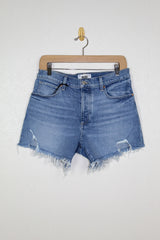 Paige Asher Hi-rise Buttonfly Shorts