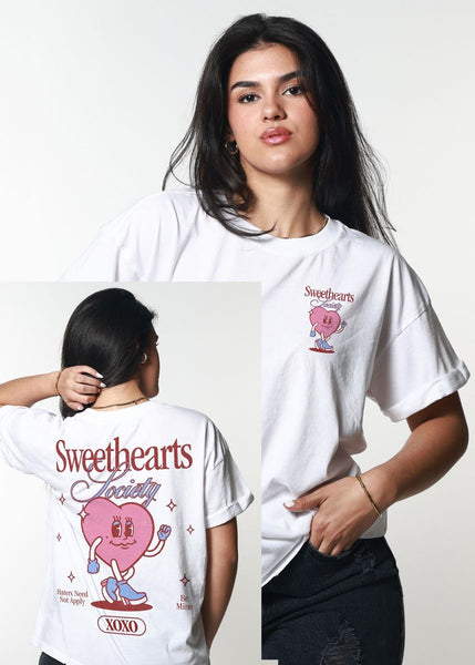 Girl Dangerous Sweethearts Society Tee