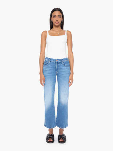 Mother Mid Rise Rambler Zip Ankle