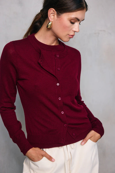 Line & Dot Ayla Double Layered Sweater