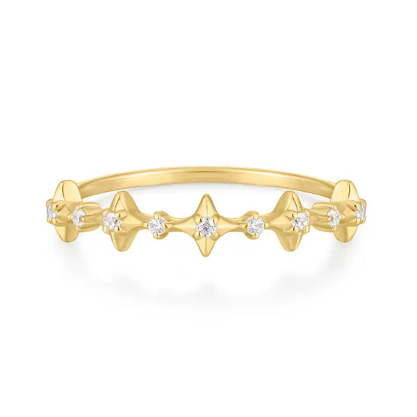 Elizabeth Stone Cosmic Stars Ring