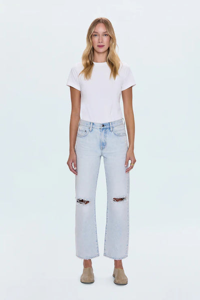 Pistola Lexi Mid Rise Bowed Straight