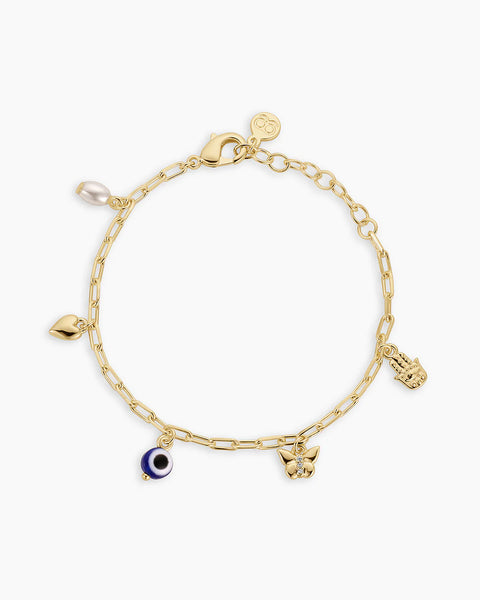 Gorjana Connection Mini Charm Bracelet