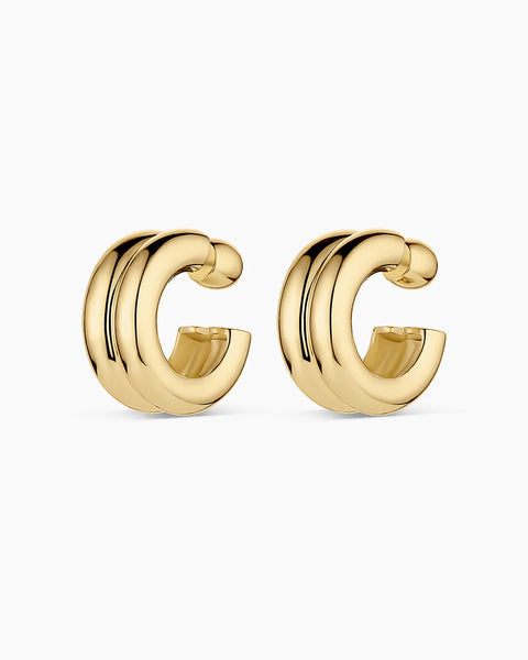 Gorjana Lou Stacked Hoops