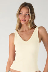 Nikibiki Reversible Ribbed Tank Top (multiple colors)