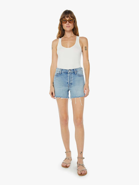 Mother The Skipper Short and Long Fray Shorts