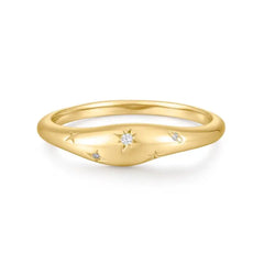 Elizabeth Stone Cosmic Dome Ring