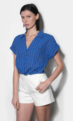 Greylin Farah Dolman uff Sleeve Shirt