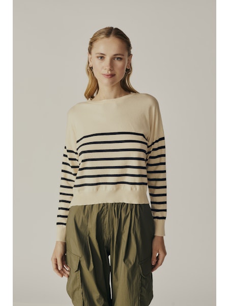 Deluc Polly Stripe Sweater