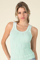 Nikibiki Vintage Reversible Square Top