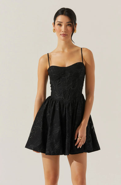 Astr Linelly Mini Dress