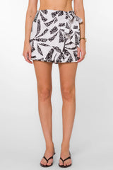 Velvet Heart Albert Black White Skort