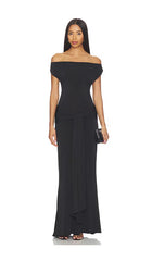 Show Me Your MUMU Winona Wrap Maxi Dress