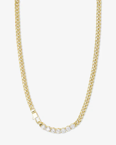 Melinda Maria Baby Julian Loves Diamond Necklace 18'