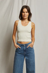 PerfectWhiteTee Blondie Rib Tank