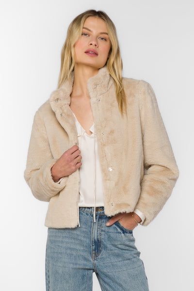 Velvet Heart Charity Faux Fur Jacket
