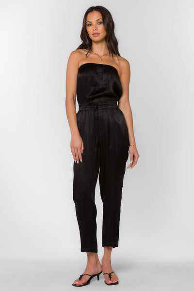 Velvet Heart Conrad Satin Wide Leg Jumpsuit