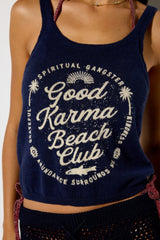 Spiritutal Gangster Beach Club Sutra Tank