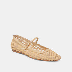 Dolce  Vita Rayes Woven Raffia Flat