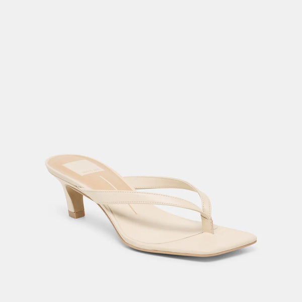 Dolce Vita Ramia Leather Thong Heels