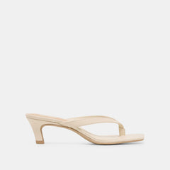 Dolce Vita Ramia Leather Thong Heels