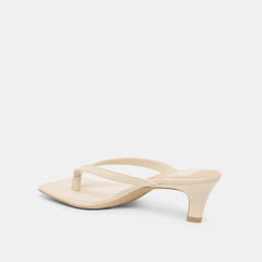 Dolce Vita Ramia Leather Thong Heels