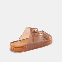 Dolce Vita Julia Whiskey Vinyl Sandals