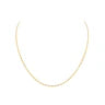 Elizabeth Stone Shimmer Flat Chain Necklace